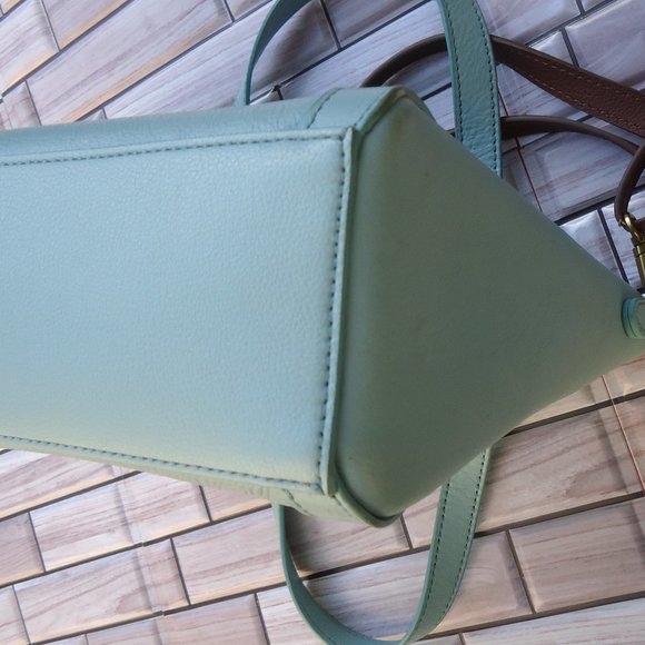 FOSSIL leather crossbody tote bag. - Picture 5 of 16